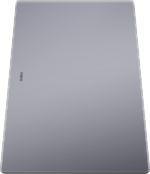 Blanco Subline sklenená doska na krájanie   strieborná