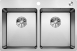 Blanco Andano 340/340 IF/A s PushControl Nerezový drez