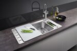 Blanco Axis III 5 S IF Nerezový drez s excentrickým ovládaním – Obrázok 2