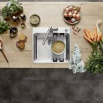 Blanco Etagon 500 IF/A Nerezový drez s tiahlom – Obrázok 5