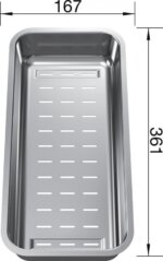 Blanco Zenar multifunkčná nerezová miska – Obrázok 6